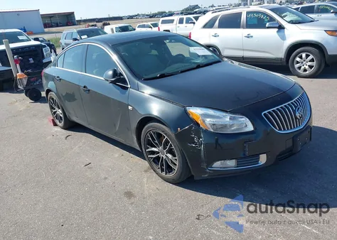 2011 Buick Regal Cxl Russelsheim из США, поврежденный, VIN W04GU5GC3B1021951